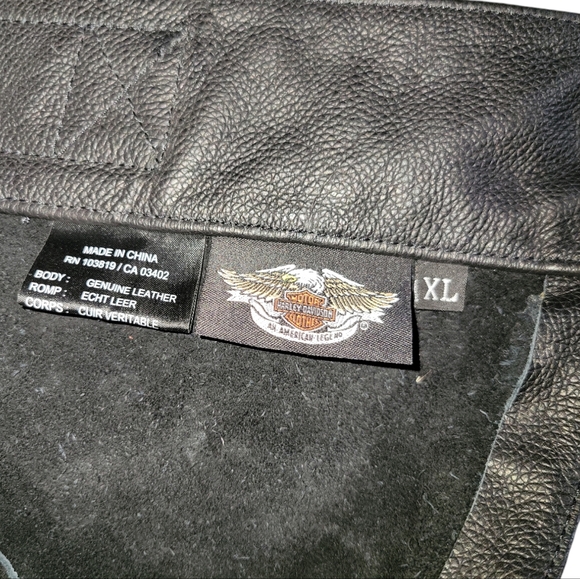 Harley Davidson Chaps  Size Men XL - Picture 5 of 6